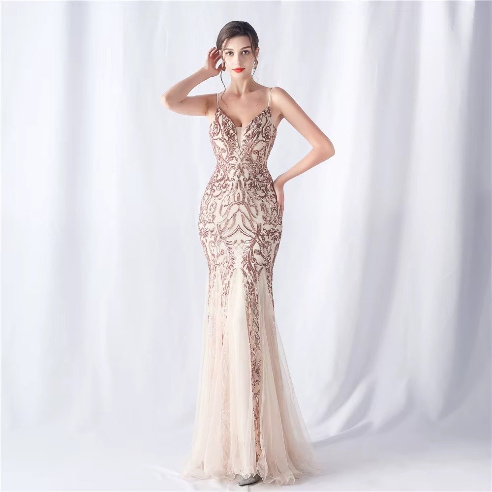 Vestido Lentejuelas EV1015 — vista 5