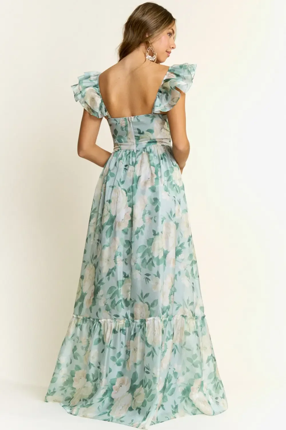 Vestido De Fiesta Largo EV947 — vista 3
