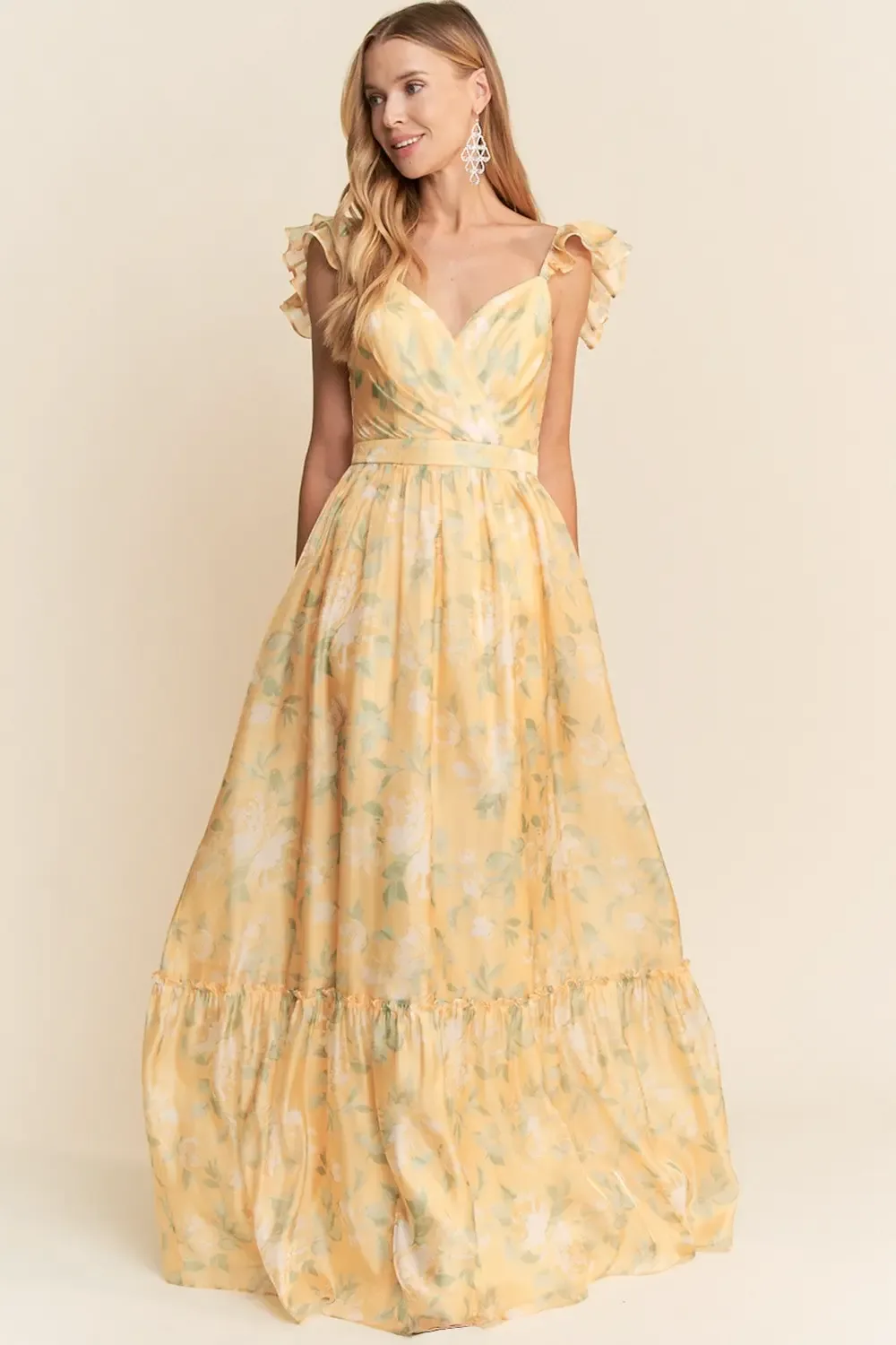 Vestido De Fiesta Largo EV947 — vista 6