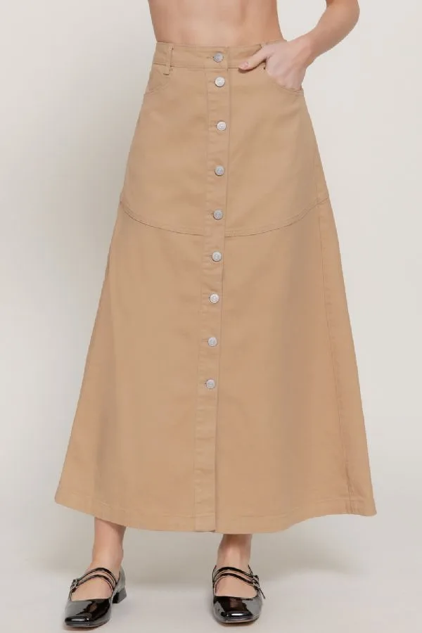 Falda Strech De Sarga S15040