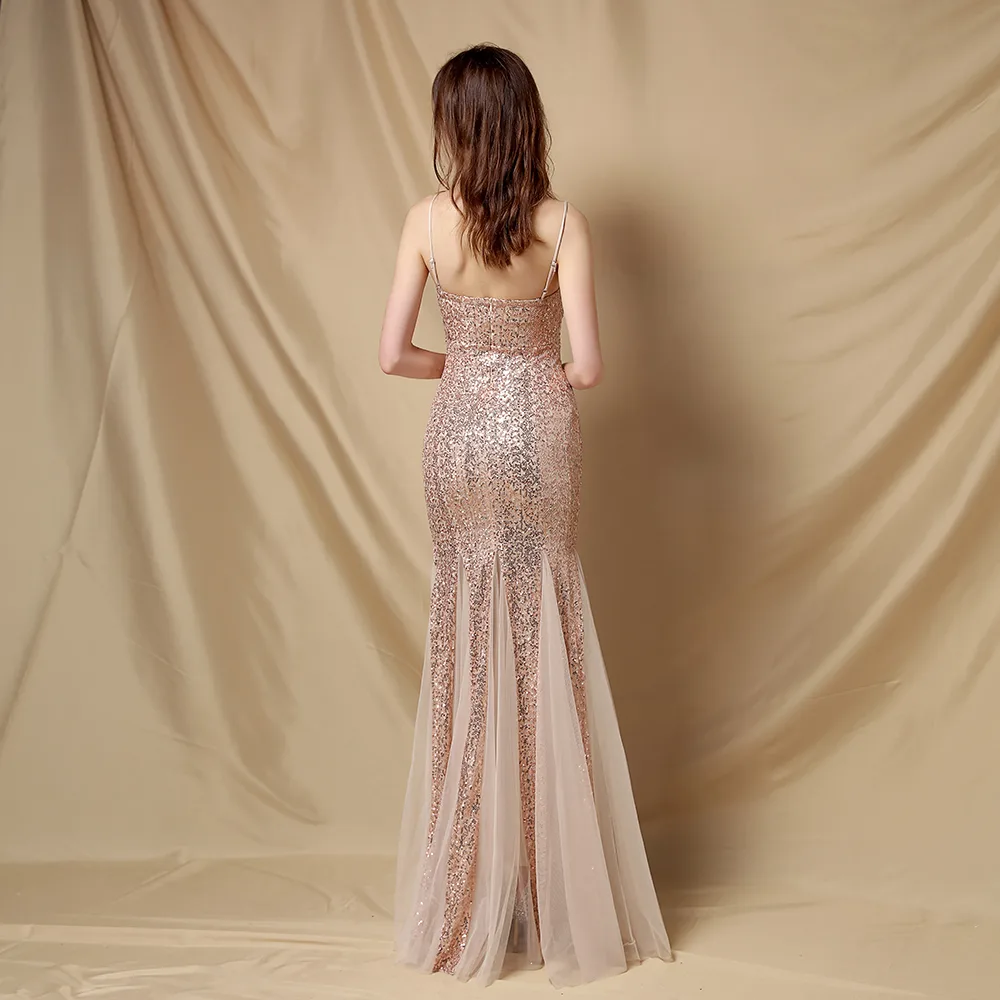 Vestido De Noche Blanco De Tirantes Con Escote Corazón Y Falda De Tul - EV436