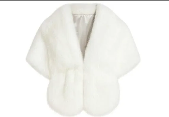 Estola De Piel Sintética Para Vestido De Gala Y Fiesta – Modelo 200307 — vista 6