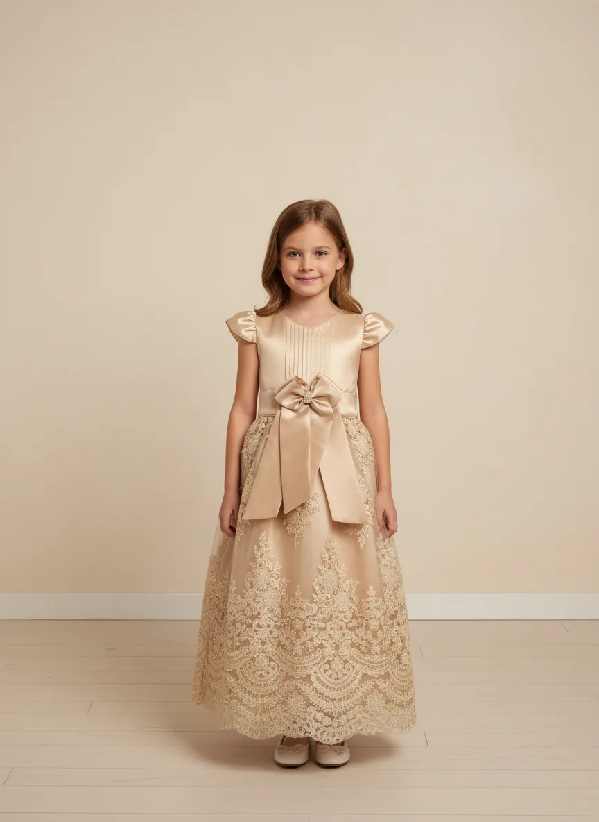 Vestido Fiesta Niña EV1122 — vista 1