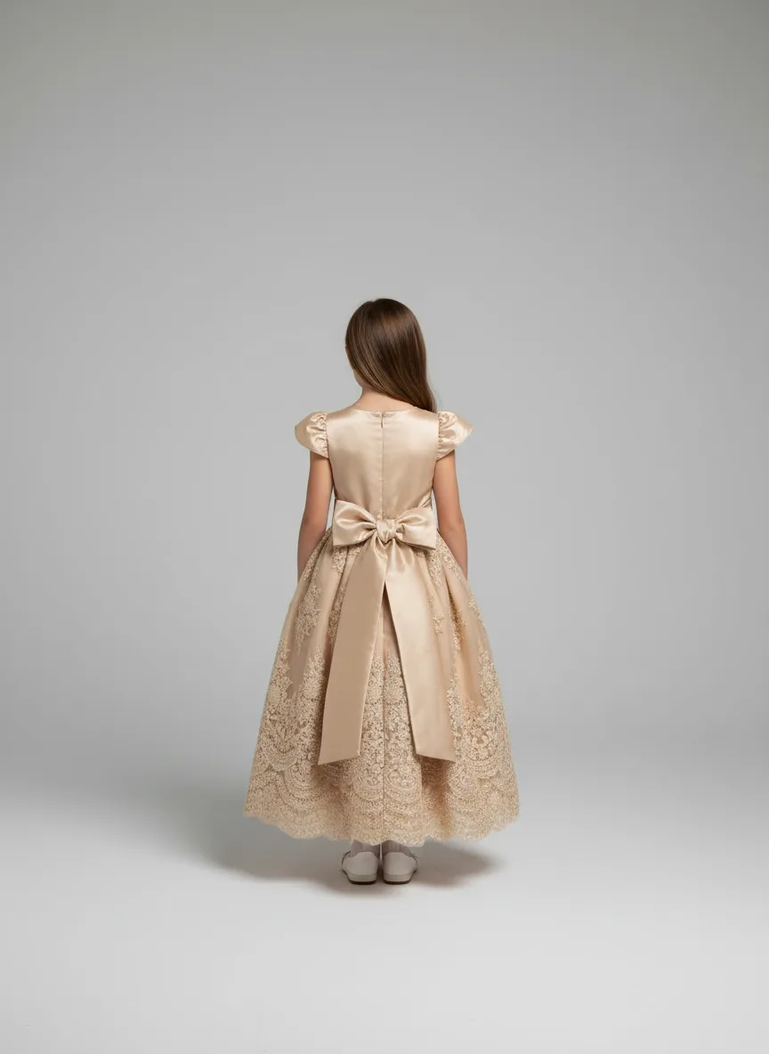Vestido Fiesta Niña EV1122 — vista 2