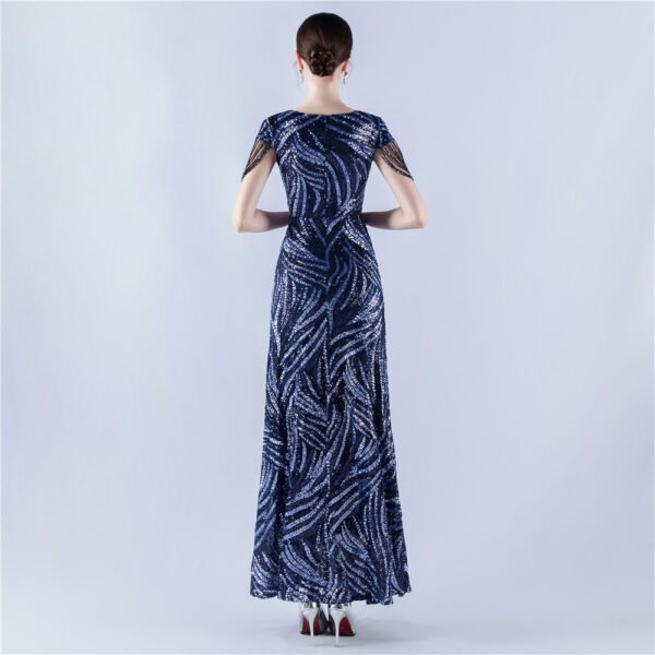 Vestido Largo Lentejuelas EV811 - Imagen 5