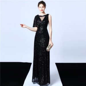 Vestido Largo Lentejuelas EV813