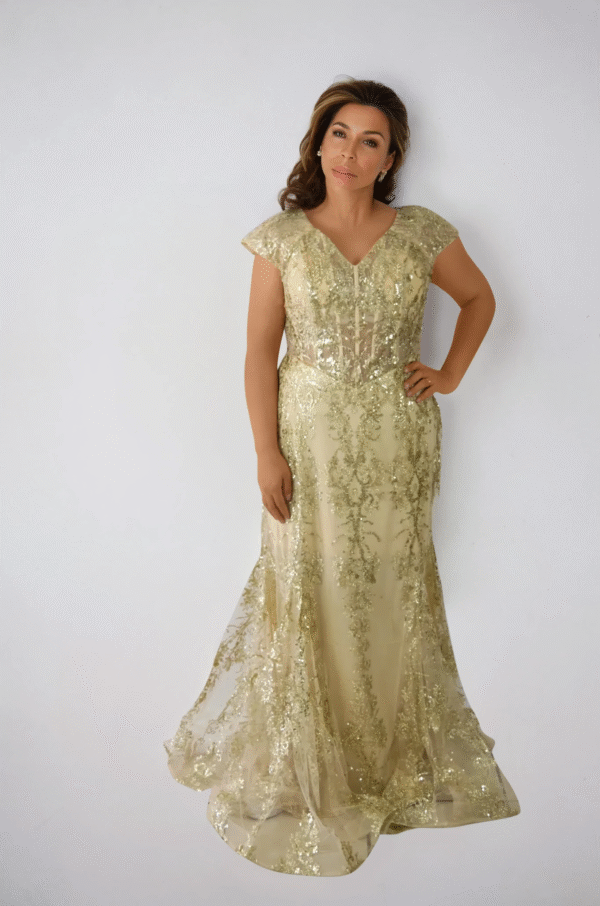 Vestido Largo de Fiesta - EV814