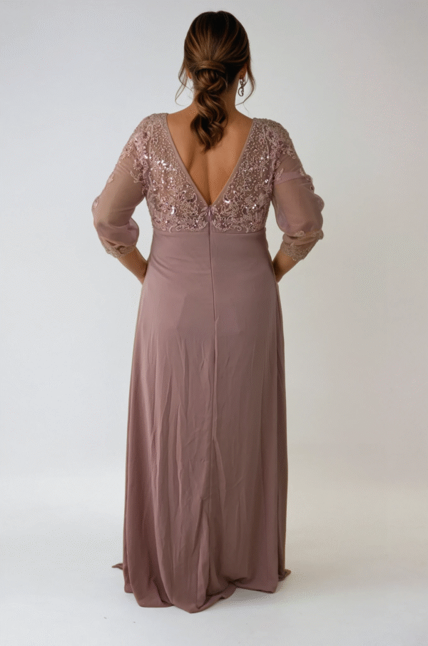 Vestido Largo de Fiesta - EV816 - Imagen 4